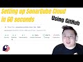 Setting Up SonarQube With GitHub In 60 Seconds