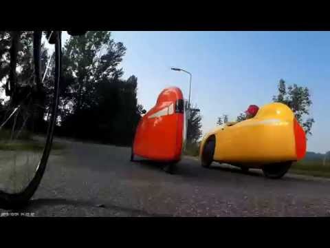 Intercity.Bike DF and Velomobiel.nl Strada - two different characters