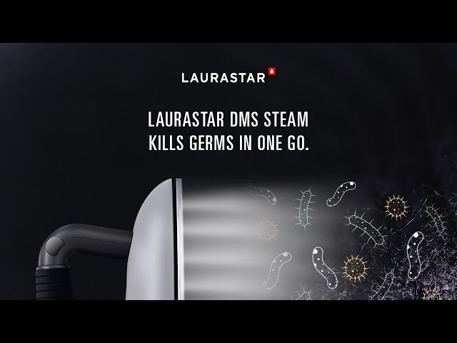 Video teaser for Laurastar DMS steam kills viruses and bacteria in one go!