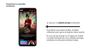 Movistar Crea una cuenta de Max con Movistar  anuncio