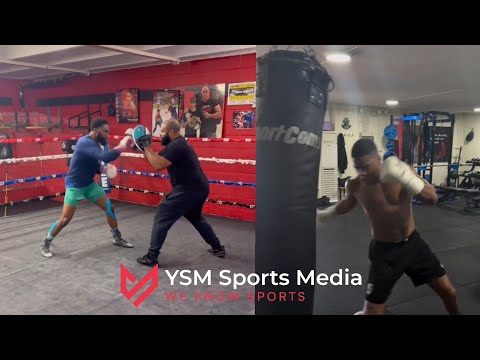 Jaron Ennis vs Uisma Lima: Side by Side Training 