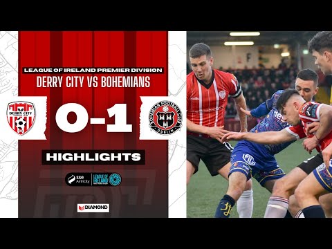 Easter Monday Defeat - Derry City 0-1 Bohemians - Highlights - LOI PD - 10/04/2023