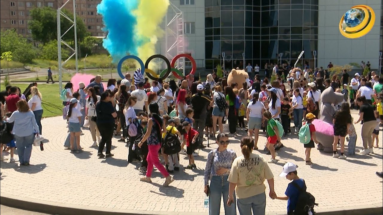 Նվերներ՝ Գ. Ծառուկյանի կողմից. ՀԱՕԿ-ը երեխաների համար մարզական տոն է կազմակերպել