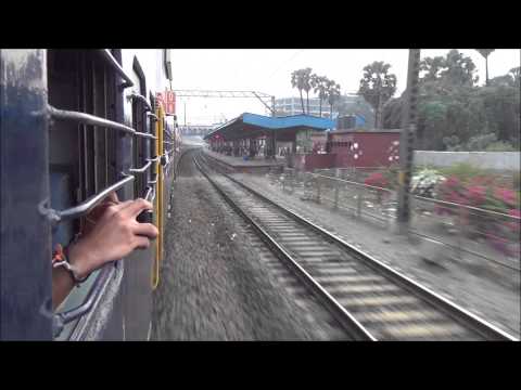 Superfast Deccan Queen skipping stations of Mumbai Suburban Railway at great speeds