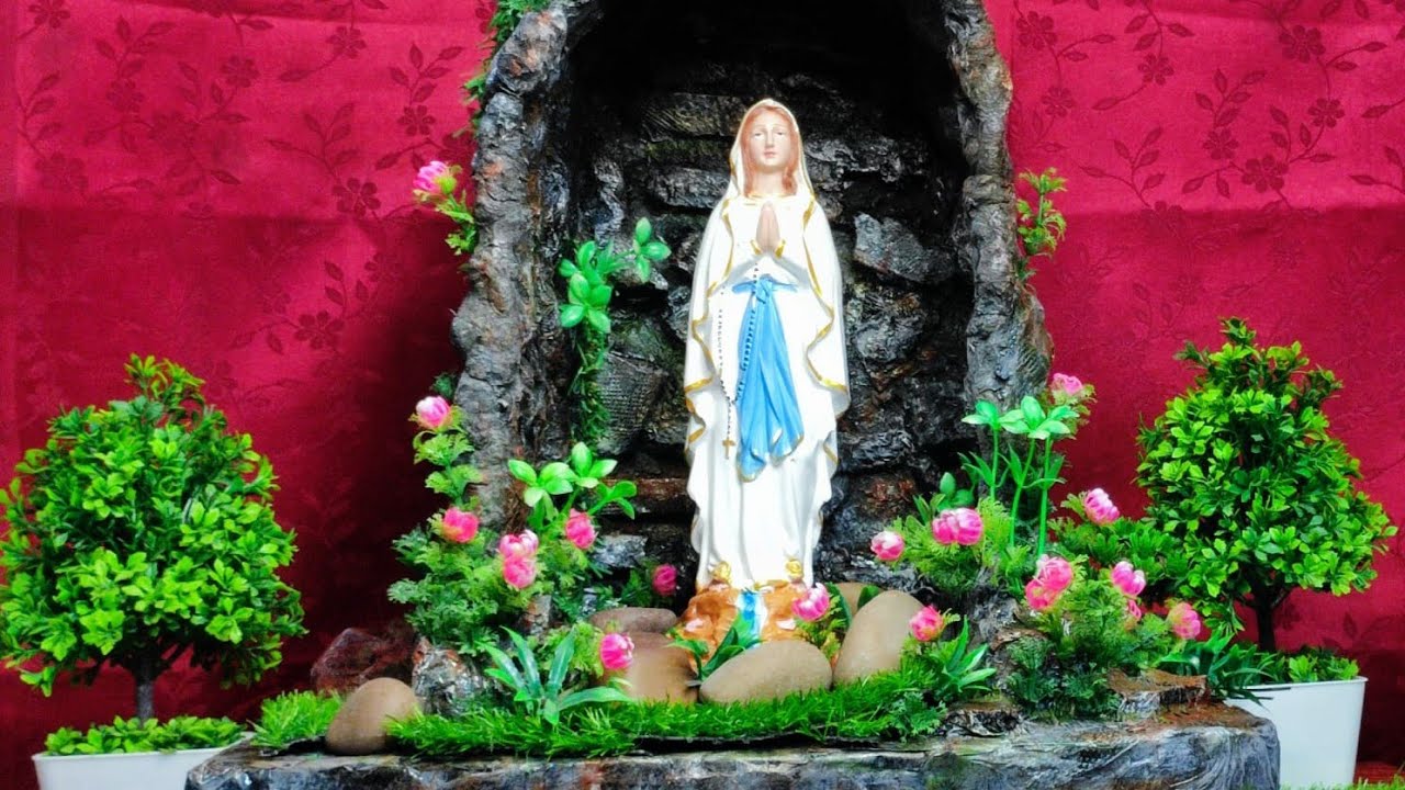 Making of Our Lady Of Lourdes Grotto