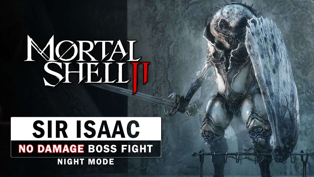 Mortal Shell 2 - Sir Isaac, the Scholar-Prince Boss Fight (No Damage / Night Mode)