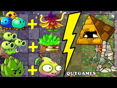 Plants vs. Zombies 2 Arena: COMBO Win 100% Vs Pyramid-Head Zombie