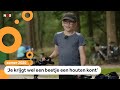 Douwe fietst over het langste pad van Nederland