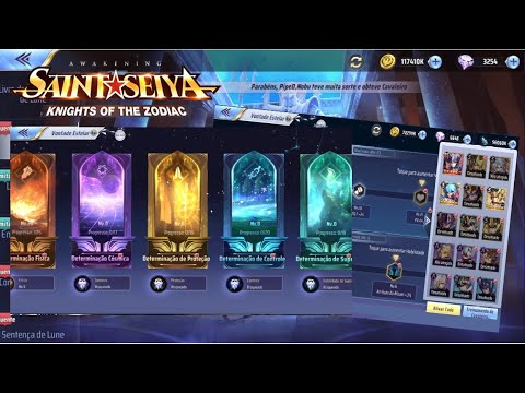 COMO UPA SUA VONTADE ESTELAR QUANDO CHEGAR NIVEL 55 - SAINT SEIYA AWAKENING