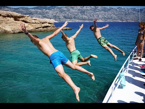 Mit dem Boot um die Insel Pag!