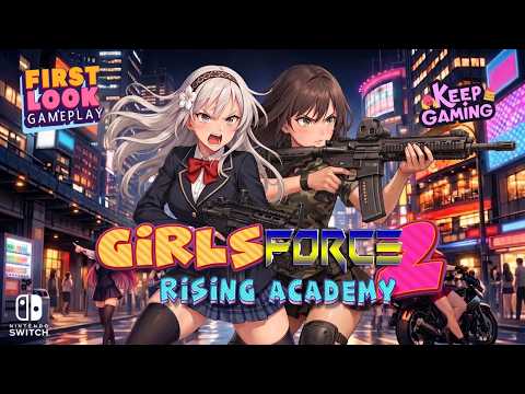 Girls Force 2 Rising Academy | Two Girl Agents, One Mission, Pure Anime Action
