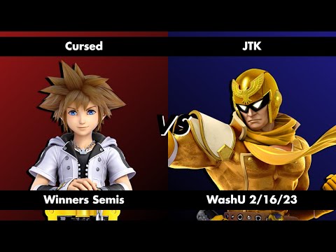 WashU 2/16/2023 Winners Semifinal - Cursed (Sora) vs JTK (Captain Falcon)