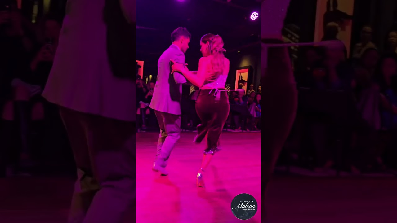 Paula Tejeda & Lucas Carrizo en Milonga Malena!!