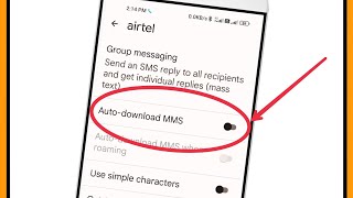 How To Turn ON/OFF Auto-download MMS in Google Messages App