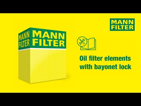 How to change an oil filter by MANN-FILTER I HU 9006 z