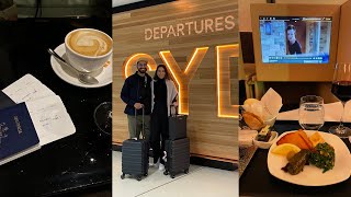 EUROPE VLOG Part 1 | Pack With Me + Flying Business Class For The First Time | Etihad