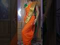 Nauvari Saree From Sahavari Saree Marathi Nauvari Drape Nauvari Marathilook Ytshorts