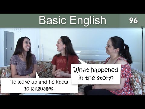 Lesson 96 👩‍🏫 Basic English with Jennifer 🔎 Practice with the Simple Past