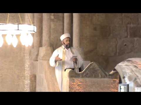 Kozan Hoşkadem cami imamı ABDURRAHMAN Yılmaz hoca efendi cuma hutbesi 04 04 2014