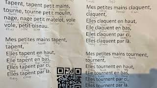 Mes petites mains tapent