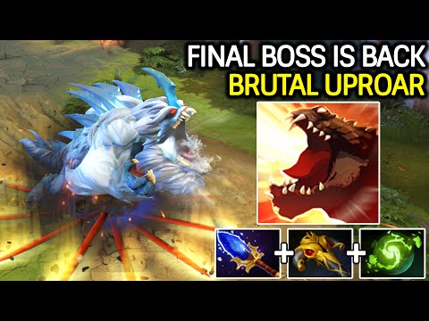 Primal Beast is Back – Final Boss Brutal Uproar Damage Dota 2