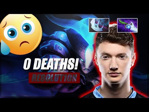Resolut1on Spectre 0 deaths! | Dota Insane Gameplay