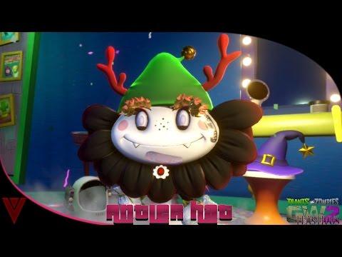 Plants Vs Zombies Garden Warfare 2 Feastivus - Antler Hat - Vampire Flower
