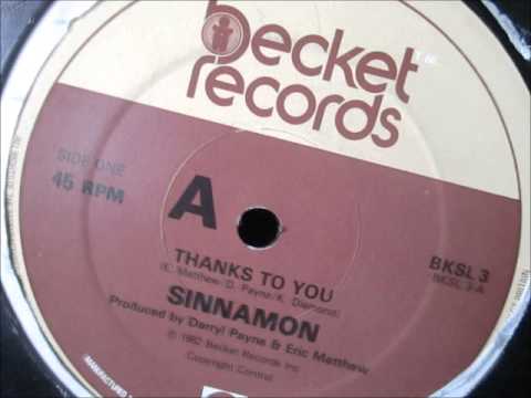 Sinnamon  - Thanks to you. 1982 (12
