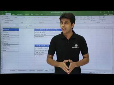 MS Excel - Protect Cells