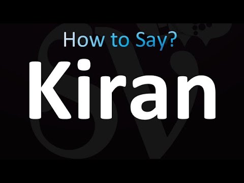 How to Pronounce Kiran (correctly!)
