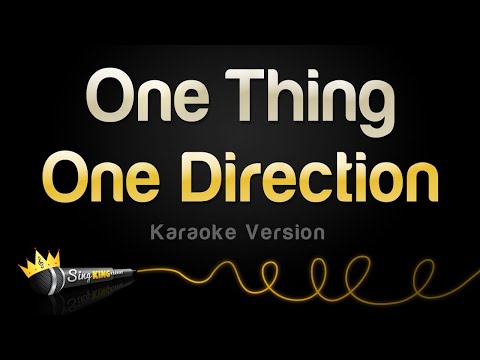 One Direction - One Thing (Karaoke Version)