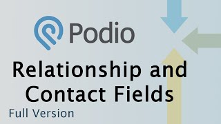 Relationship and Contact Fields - Podio Tutorial
