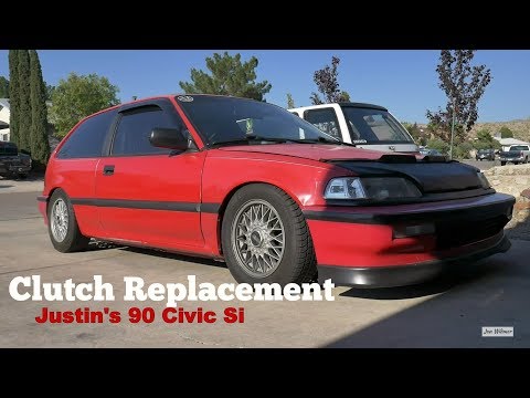 1990 Civic Si Clutch Replacement - Troubleshooting Engine Problems - Exedy