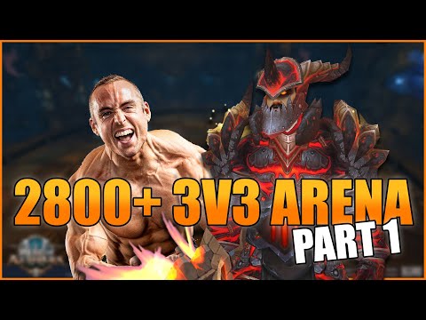 THIS COMP IS INSANE!: 2800+ Warrior 3v3 as WLP (Part 1) - WoW BFA 8.3 Season 4 PvP
