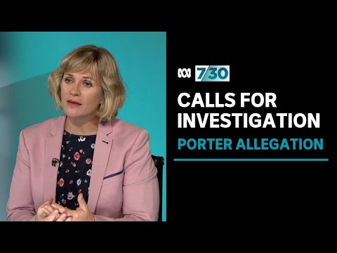 Zali Steggall calls for an independent investigation into Christian Porter allegation | 7.30