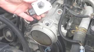 How to clean a Mass Air Flow Sensor - GM 3800 V6
