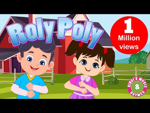 Roly Poly Action Song | Body Movement for Children | Bindi's Music & Rhymes