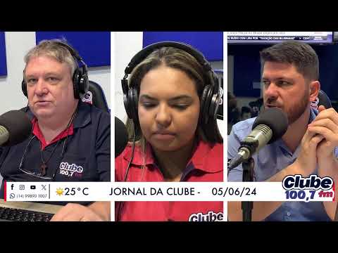 Jornal da Clube - 05/06/2024 - Edição do Almoço