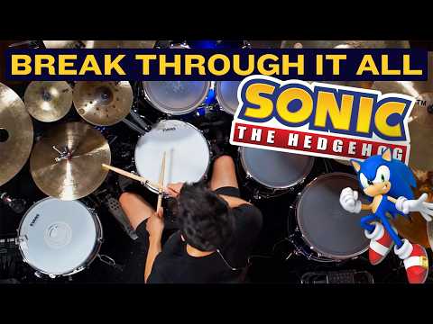 SONIC FRONTIERS - BREAK THROUGH IT ALL - (feat. Kellin Quinn) - Bruno Valverde - Drum Playthrough