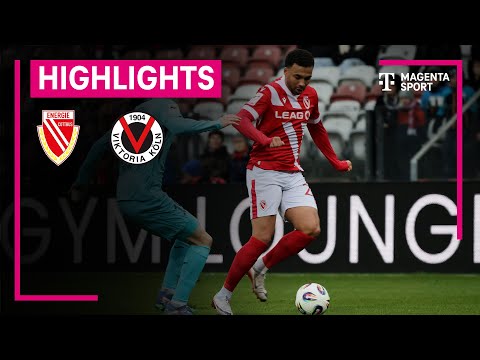 Energie Cottbus - FC Viktoria Köln | Highlights 3. Liga | MAGENTA SPORT