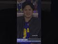 Shohei Ohtani was trying to hide ? #shorts