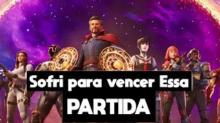 partida de fortnite, SOFRI PARA VENCER !