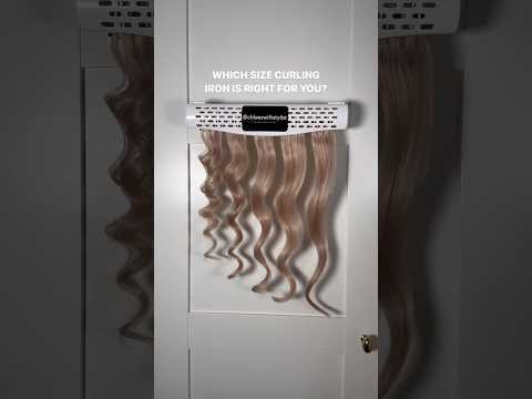 Which Size Curling Iron Is Right For You? 0.6 inch up to 1.5 inch #hairstyle #curls #hairtips