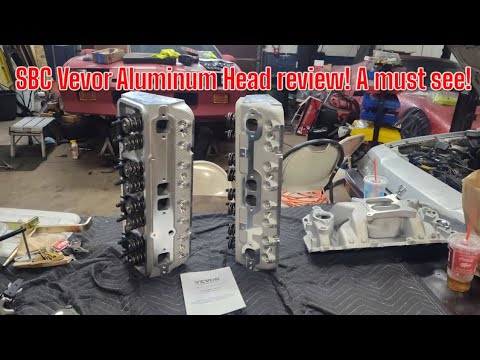 SBC 350 Vevor Aluminum cylinder head review! Speedmaster clone? Brodix IK clone? Promaxx clone?