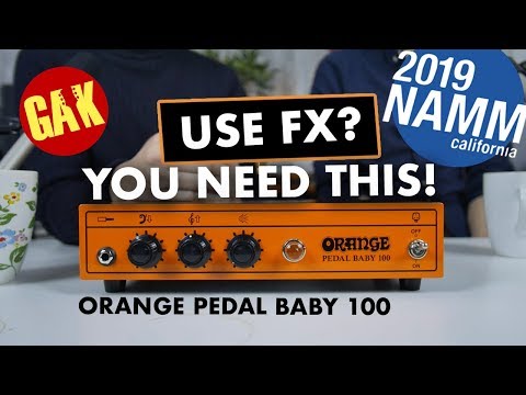 NAMM 2019 | Use FX? Then you need this! | Orange Pedal Baby 100