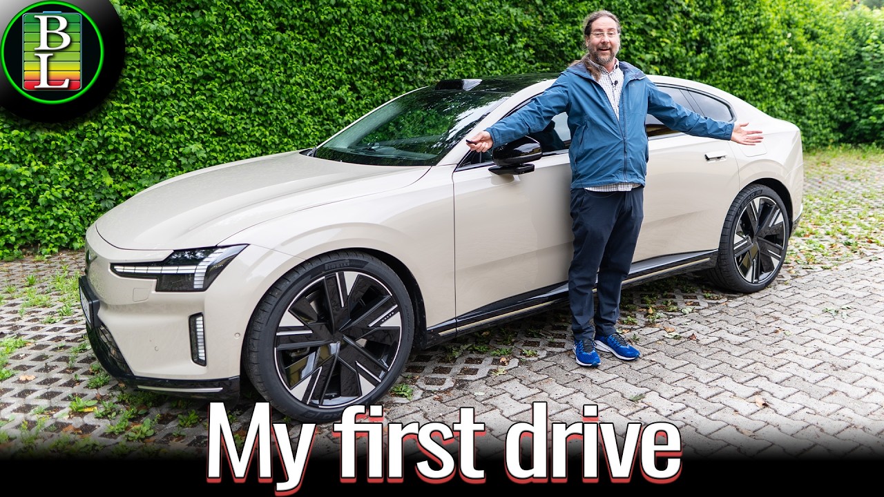 I am so excited to drive the NEW Volvo ES90