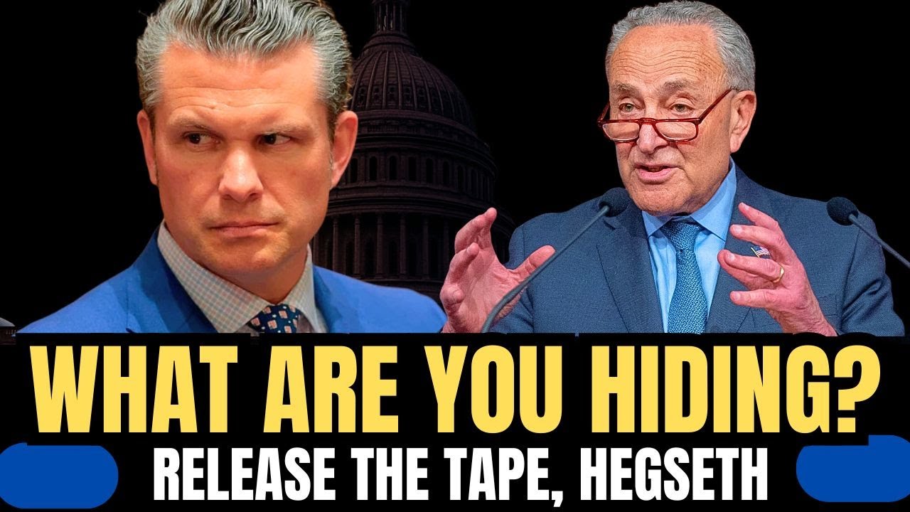 Schumer Demands Unedited Strike Footage — “What Is Hegseth Hiding?