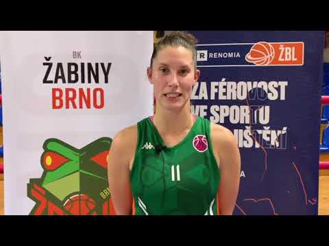 Renomia ŽBL: Žabiny Brno - BLK Slavia Praha, 2.10.2021