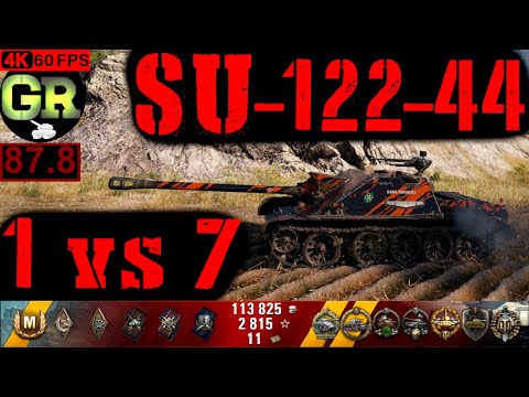88_World of Tanks SU-122-44 WoT Replay - 9 Kills 4.6K DMG(Patch 1.4.0)