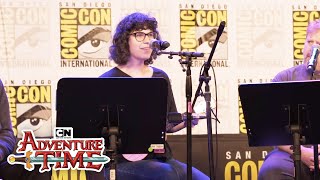 Adventure Time | Rebecca Sugar and Olivia Olson Singing "Everything Stays" | SDCC 2018
